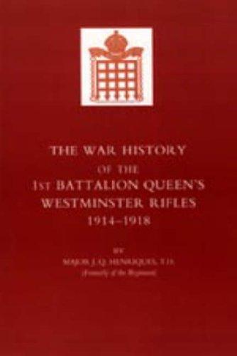 War History of the First Battalion Queen's Westminster Rifles. 1914-1918