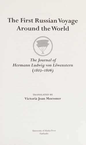 First Russian Voyage around the World