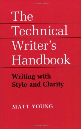 The Technical Writer's Handbook