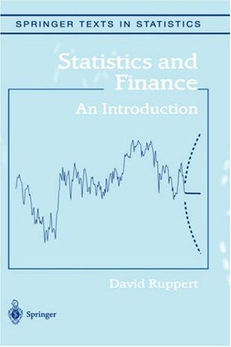 Statistics and Finance