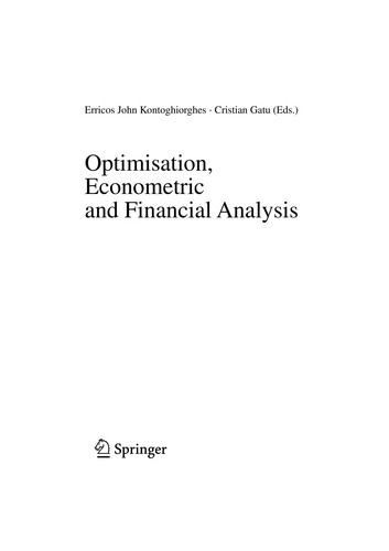 Optimization Methods in Electromagnetic Radiation (2004)