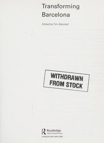 Transforming Barcelona