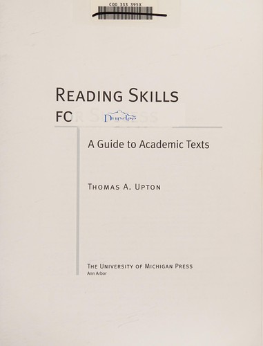 Reading Skills for Success