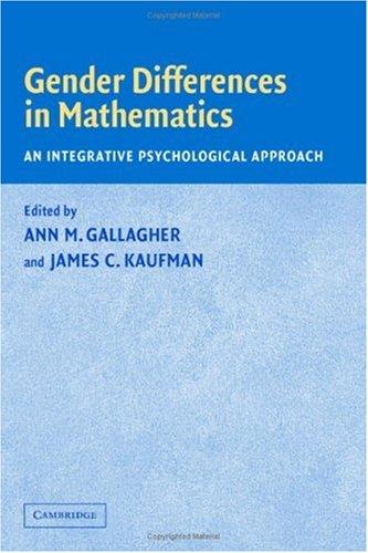 Gender Differences in Mathematics