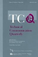 The State of Technical Communication in Its Academic Context