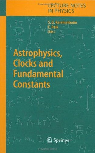 Astrophysics, Clocks and Fundamental Constants (2004)