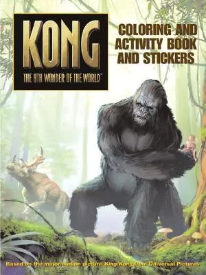 King Kong Coloring and Activity Book and Stickers