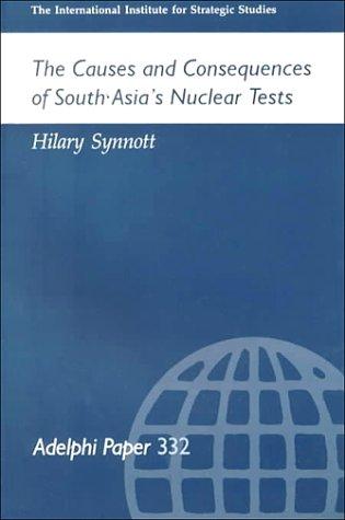The Causes and Consequences of South Asia's Nuclear Tests