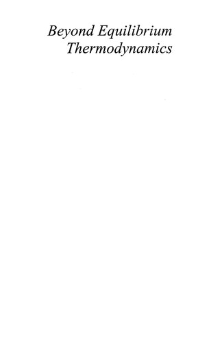 Beyond Equilibrium Thermodynamics