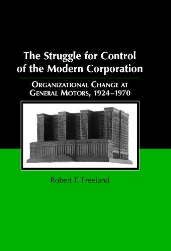 The Struggle for Control of the Modern Corporation