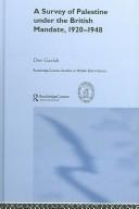 The Survey of Palestine Under the British Mandate, 1920-1948