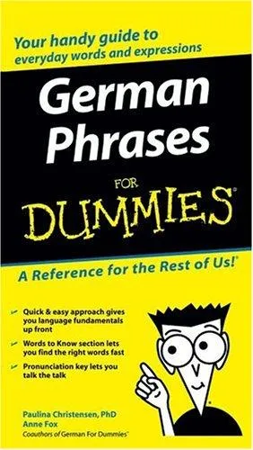 German Phrases For Dummies