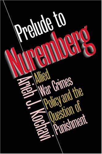 Prelude to Nuremberg
