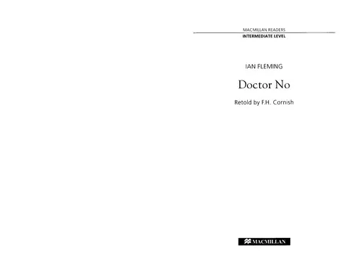 Macmillan Readers Dr No Intermediate Pack