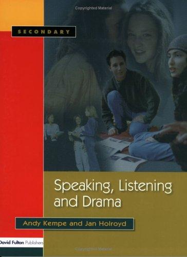 Speaking, Listening and Drama