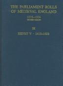 The Parliament Rolls of Medieval England, 1275-1504 [16 volume set]
