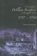 Journal of William Beckford in Portugal and Spain, 1787-1788