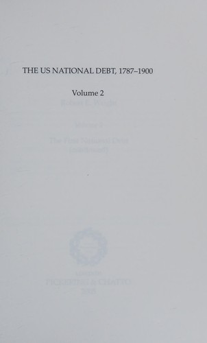 The US National Debt, 1787-1900