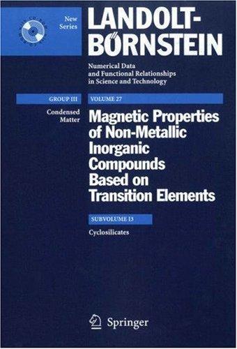 Cyclosilicates (2005)