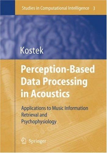 Perception-Based Data Processing in Acoustics