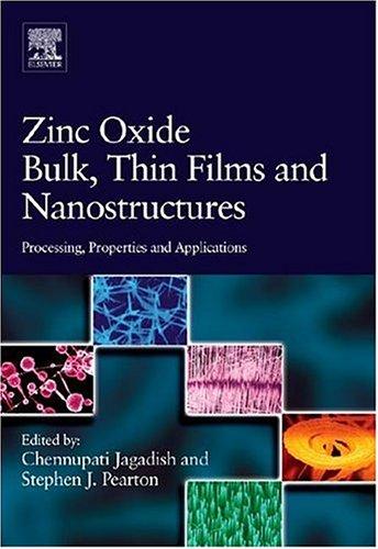 Zinc Oxide Bulk, Thin Films and Nanostructures
