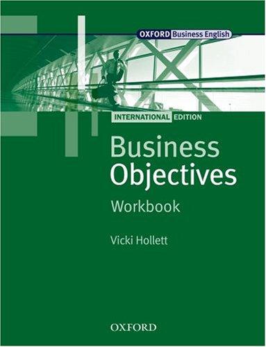 Business Objectives International Edition