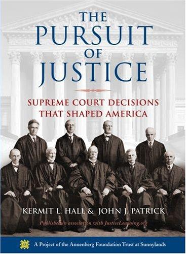 The Pursuit of Justice