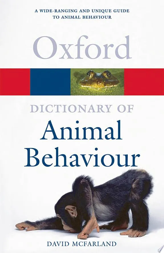 A Dictionary of Animal Behaviour