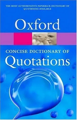 Concise Oxford Dictionary of Quotations