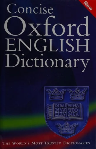Concise Oxford English Dictionary