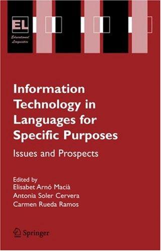 Information Technology in Languages for Specific Purposes
