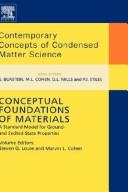 Conceptual Foundations of Materials