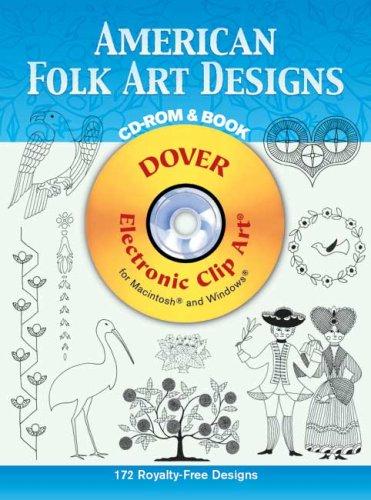 American Folk Art Designs CD-ROM and Book