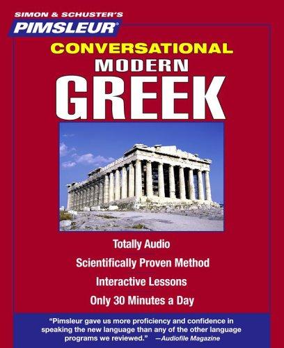 Pimsleur Greek (Modern) Conversational Course - Level 1 Lessons 1-16 CD