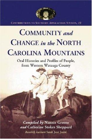 Community and Change in the North Carolina Mountains