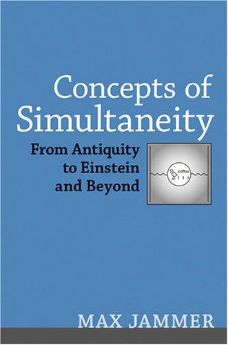 Concepts of Simultaneity