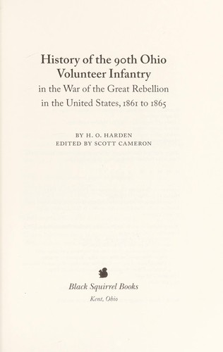 History of the 90th Ohio Volunteer Infantry