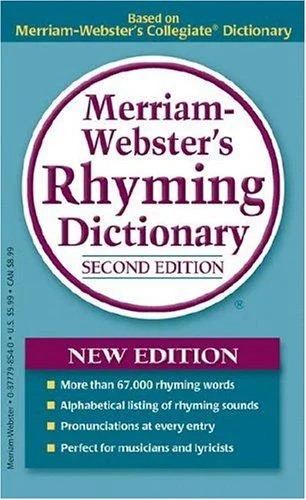 Merriam-Webster's Rhyming Dictionary