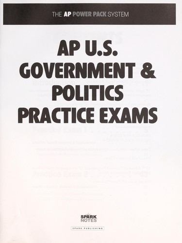 AP U.S. Government and Politics Power Pack (SparkNotes Test Prep)