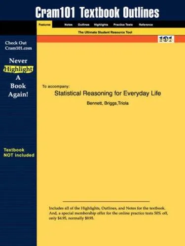 Studyguide for Statistical Reasoning for Everyday Life by Bennett, ISBN 9780201771282