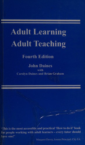 Adult Learning, Adult Teaching