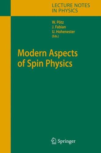 Modern Aspects of Spin Physics (2007)