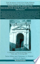 International Seminar On Nuclear War And Planetary Emergencies - 34th Session