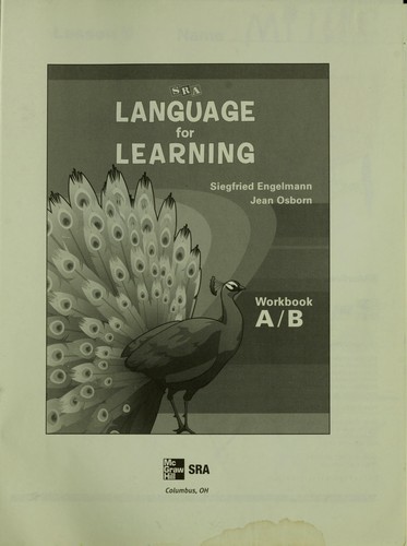 Language for Learning, Workbook C & D