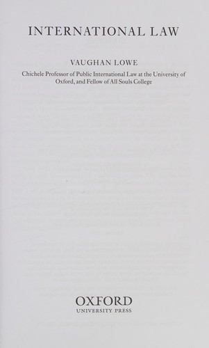 International Law