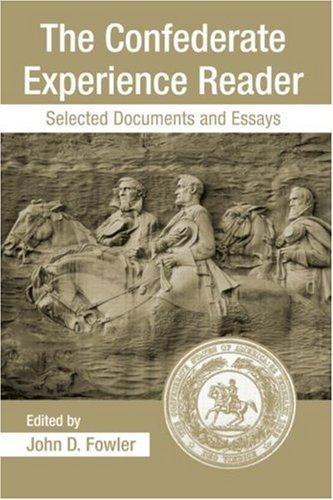 The Confederate Experience Reader
