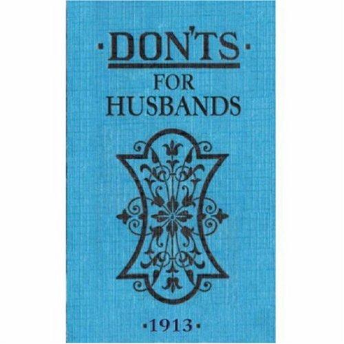 Don'ts for Husbands