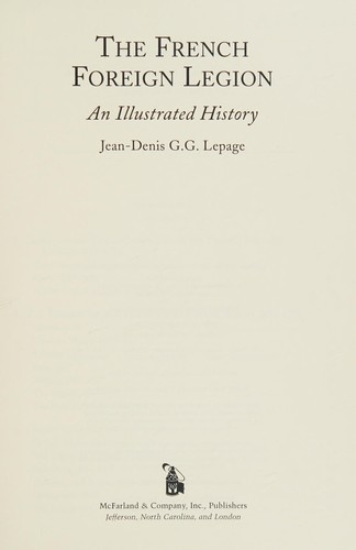 The French Foreign Legion