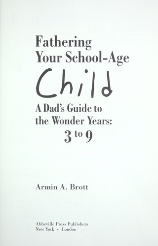 Fathering Your School-Age Child
