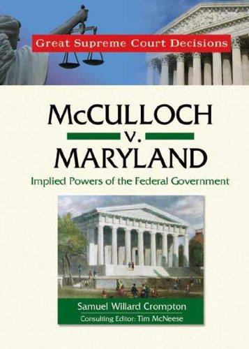 Mcculloch V. Maryland
